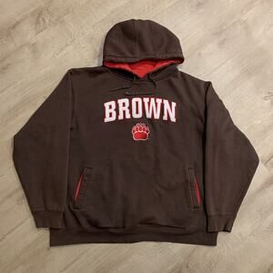 Vintage Y2K Champs Sports Brown University Bears Pullover Hoodie Men's XXL 2XL